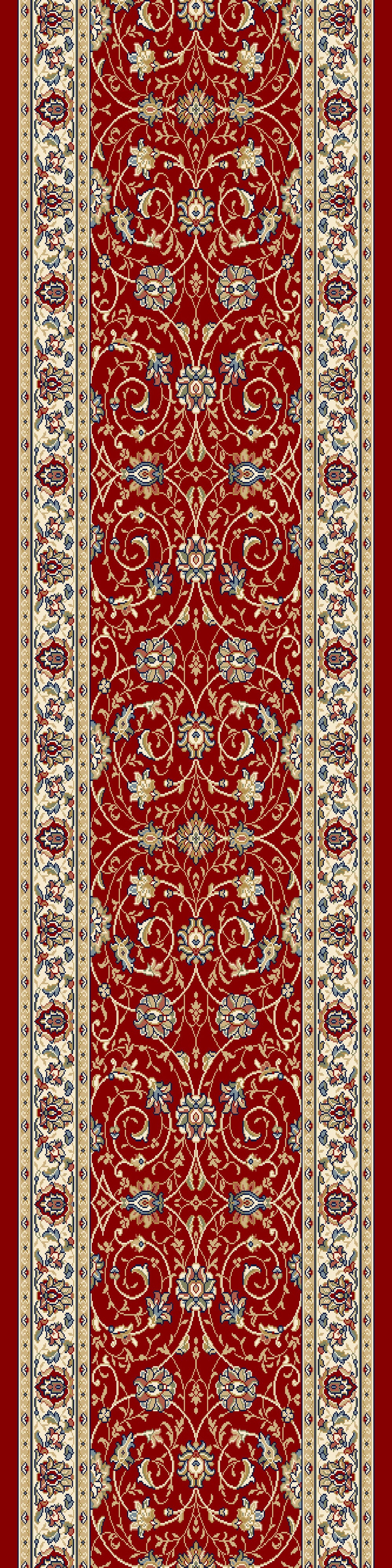 Dynamic Rugs Ancient Garden 57120 Red/Ivory