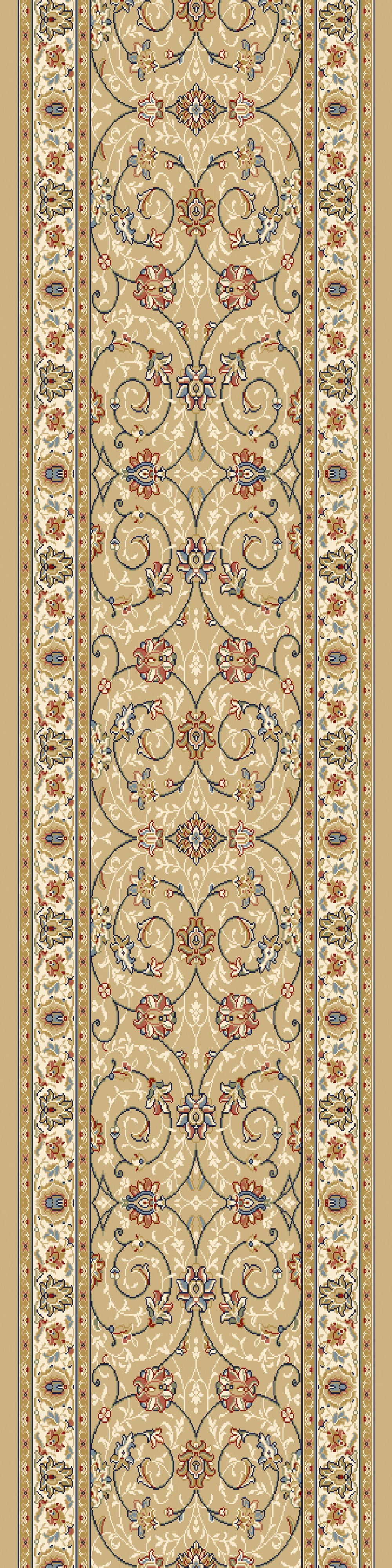 Dynamic Rugs Ancient Garden 57120 Light Gold/Ivory