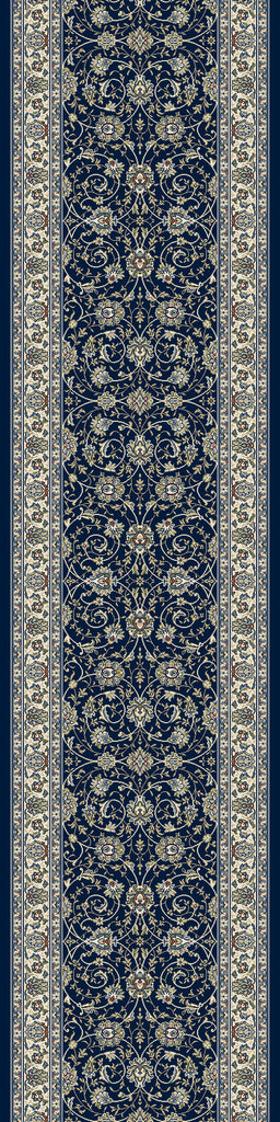 Dynamic Rugs Ancient Garden 57120 Blue/Ivory