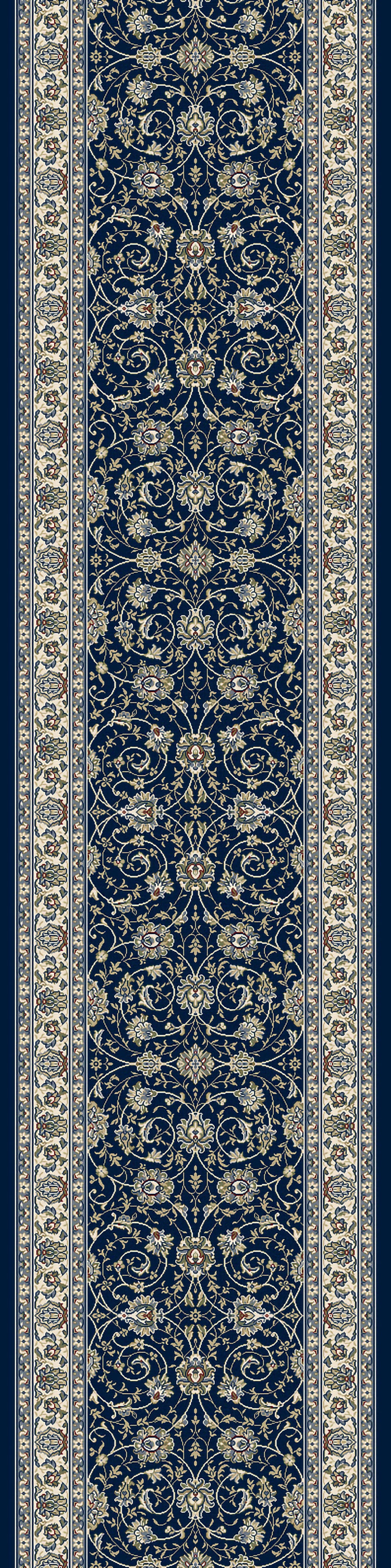 Dynamic Rugs Ancient Garden 57120 Blue/Ivory