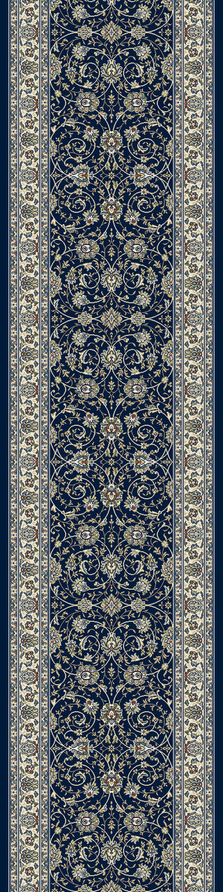 Dynamic Rugs Ancient Garden 57120 Blue/Ivory