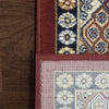 Dynamic Rugs Ancient Garden 57147 Red Area Rug Corner Shot