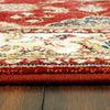Dynamic Rugs Ancient Garden 57158 Red/Ivory Area Rug Detail