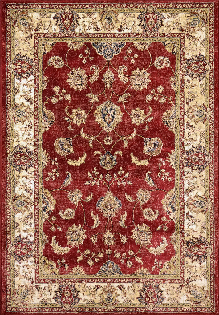 Dynamic Rugs Ancient Garden 57158 Red/Ivory Area Rug main image