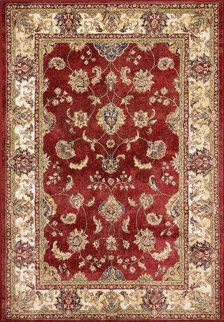Dynamic Rugs Ancient Garden 57158 Red/Ivory Area Rug main image