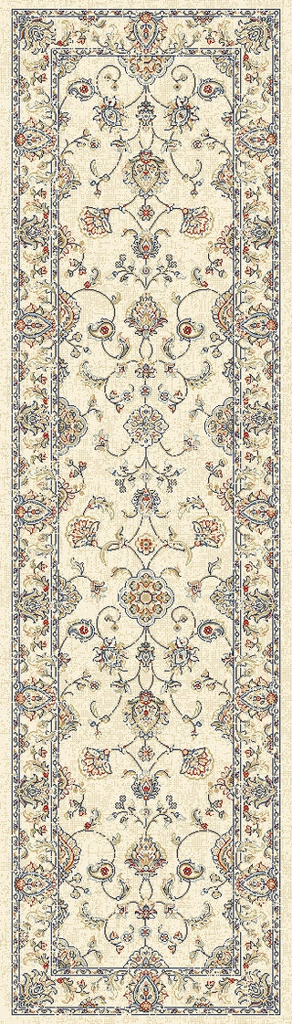 Dynamic Rugs Ancient Garden 57159 Ivory Area Rug Runner Image