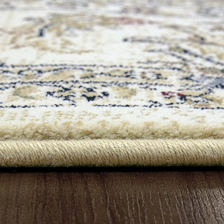 Dynamic Rugs Ancient Garden 57159 Ivory Area Rug Detail