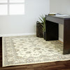 Dynamic Rugs Ancient Garden 57159 Ivory Area Rug Room Scene Feature