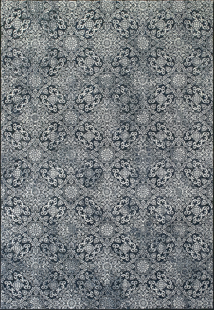 Dynamic Rugs Ancient Garden 57162 Steel Blue Area Rug main image