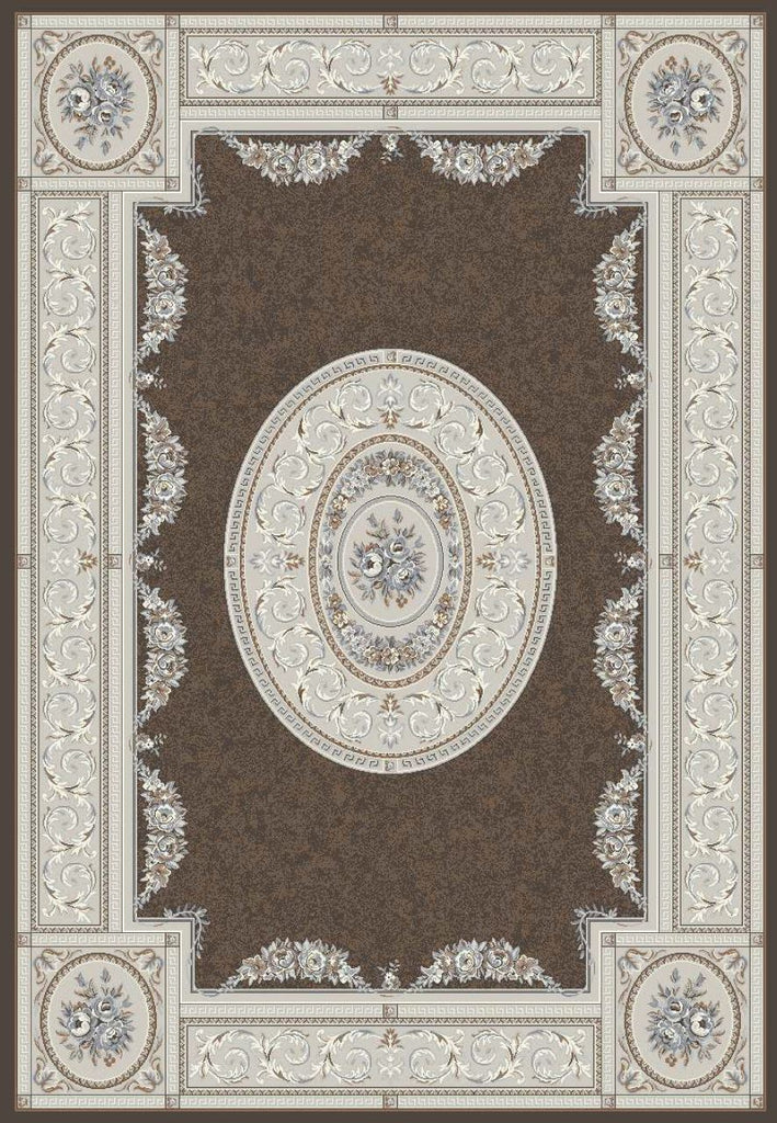 Dynamic Rugs Ancient Garden 57226 Brown/Cream Area Rug main image