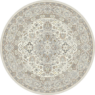 Dynamic Rugs Ancient Garden 57275 Cream/Beige Area Rug Round Image