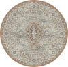 Dynamic Rugs Ancient Garden 57275 Beige/Multi Area Rug Round Image