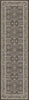 Dynamic Rugs Ancient Garden 57276 Dark Brown/Beige/Blue Area Rug Runner Image