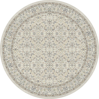 Dynamic Rugs Ancient Garden 57276 Cream/Beige Area Rug Round Image