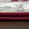 Dynamic Rugs Ancient Garden 57365 Red/Ivory Area Rug Detail