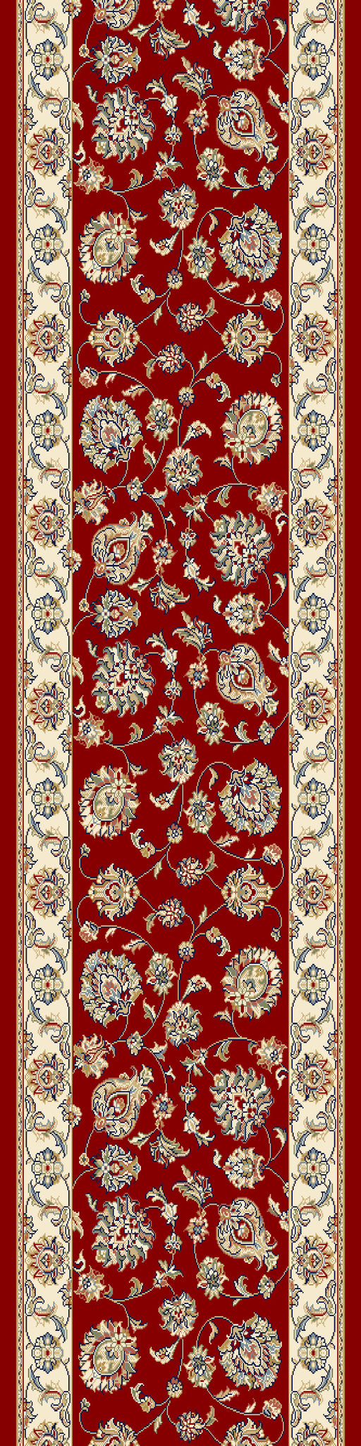 Dynamic Rugs Ancient Garden 57365 Red/Ivory