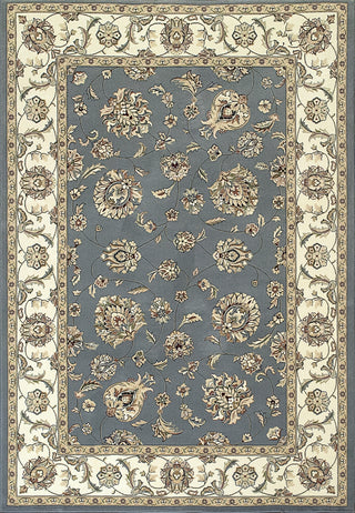 Dynamic Rugs Ancient Garden 57365 Light Blue/Ivory Area Rug main image