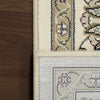 Dynamic Rugs Ancient Garden 57365 Ivory Area Rug Corner Shot