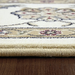 Dynamic Rugs Ancient Garden 57365 Ivory Area Rug Detail