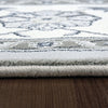 Dynamic Rugs Ancient Garden 57365 Grey/Cream Area Rug Detail