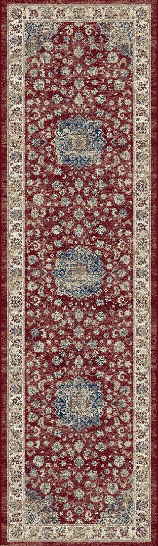 Dynamic Rugs Ancient Garden 57559 Red/Ivory Area Rug Runner Image