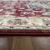 Dynamic Rugs Ancient Garden 57559 Red/Ivory Area Rug Detail