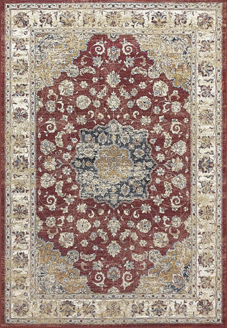Dynamic Rugs Ancient Garden 57559 Red/Ivory Area Rug main image