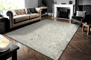 Dynamic Rugs Annalise 7602 Cream/Multi Area Rug Room Scene Feature