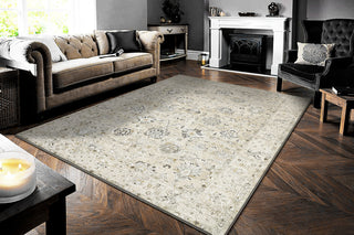 Dynamic Rugs Annalise 7604 Cream/Beige Area Rug Room Scene Feature