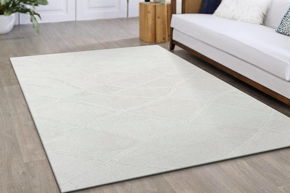 Dynamic Rugs Aria 8552 Ivory Area Rug Room Scene Feature