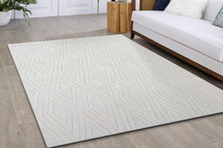 Dynamic Rugs Aria 8554 Ivory Area Rug Room Scene Feature