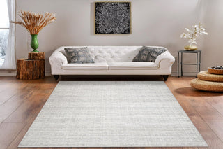 Dynamic Rugs Artemis 17550 Grey/Dark Grey Area Rug Room Scene Feature