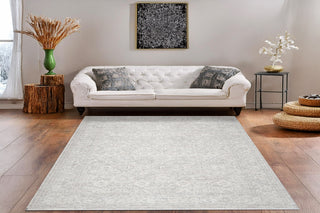 Dynamic Rugs Artemis 17553 Grey Area Rug Room Scene Feature