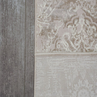 Dynamic Rugs Atlas 2573 Beige Area Rug Corner Shot