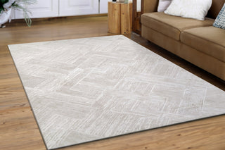 Dynamic Rugs Atlas 2575 Grey/Ivory Area Rug Room Scene 3