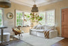 Dynamic Rugs Atlas 2578 Ivory/Beige Area Rug Room Scene Feature