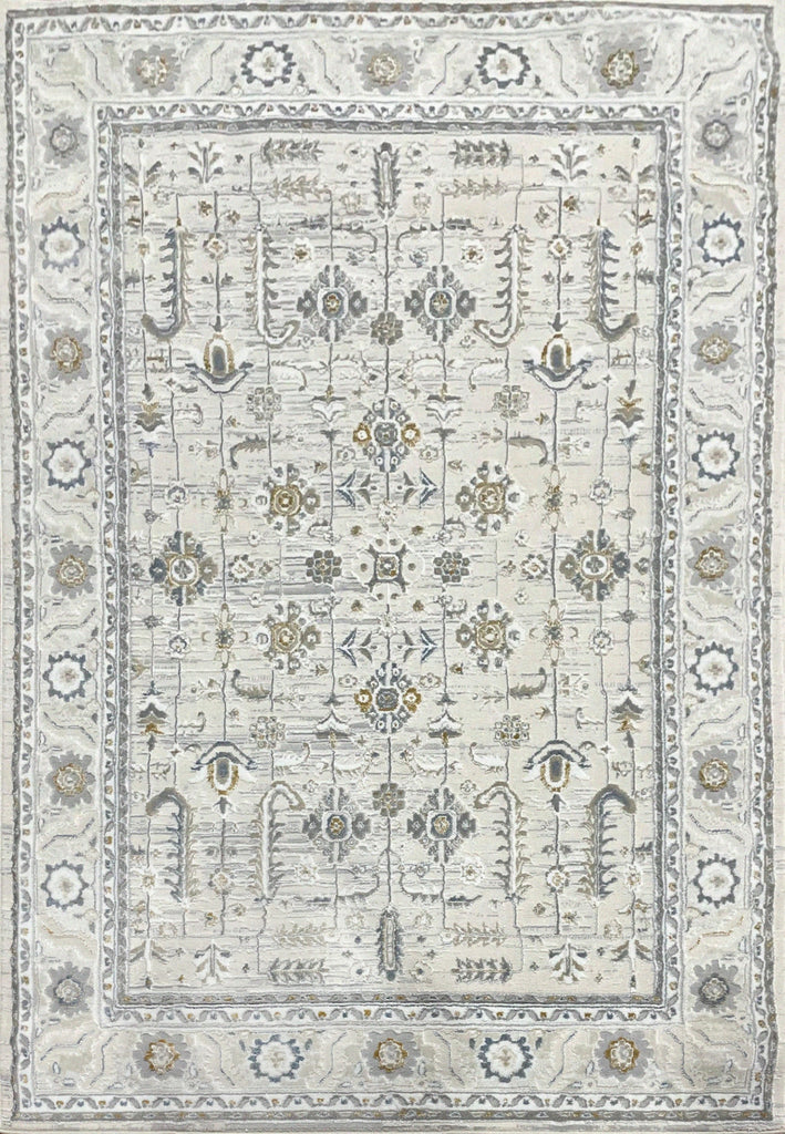 Dynamic Rugs Azure 12584 Ivory/Grey/Blue Area Rug main image