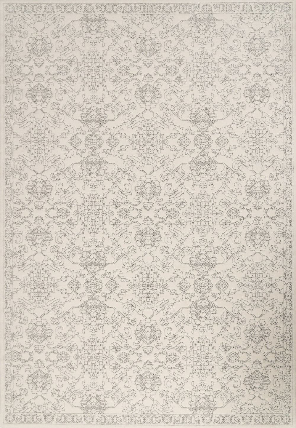 Dynamic Rugs Boutique 19483 Grey/Cream Area Rug