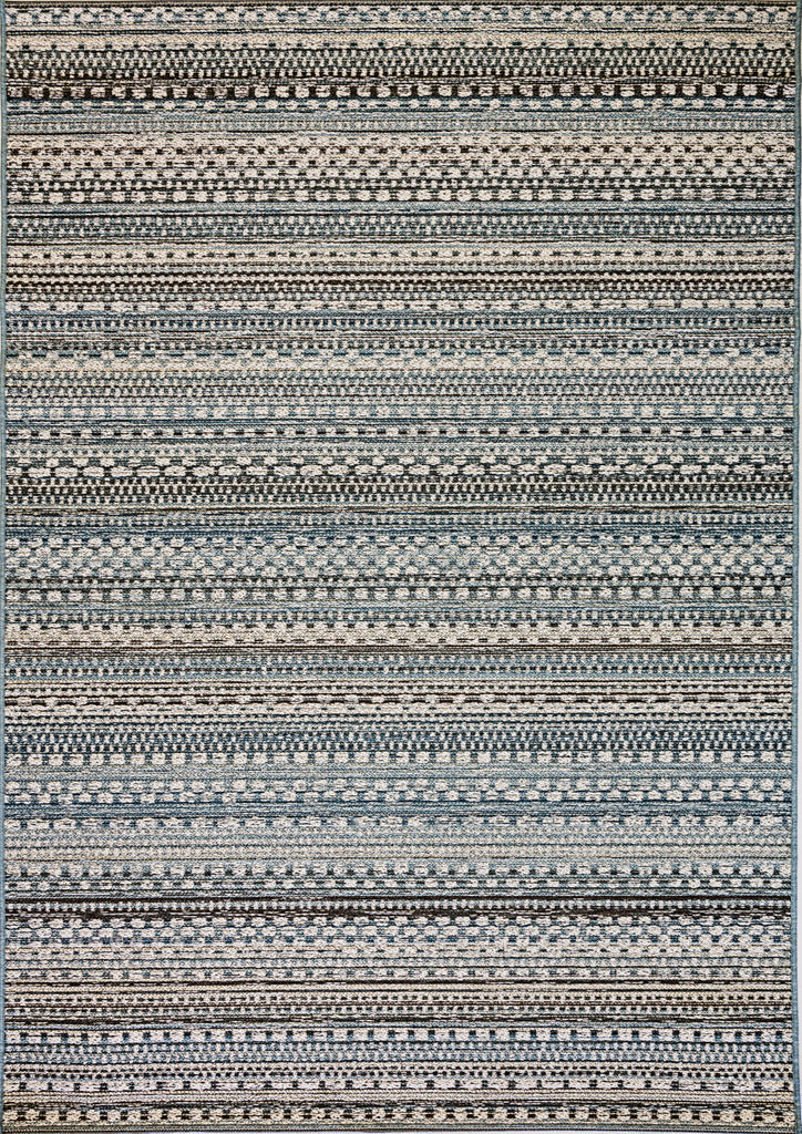 Dynamic Rugs Brighton 8570 Beige/Blue Area Rug