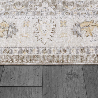 Dynamic Rugs Calypso 13507 Ivory/Grey Area Rug Detail