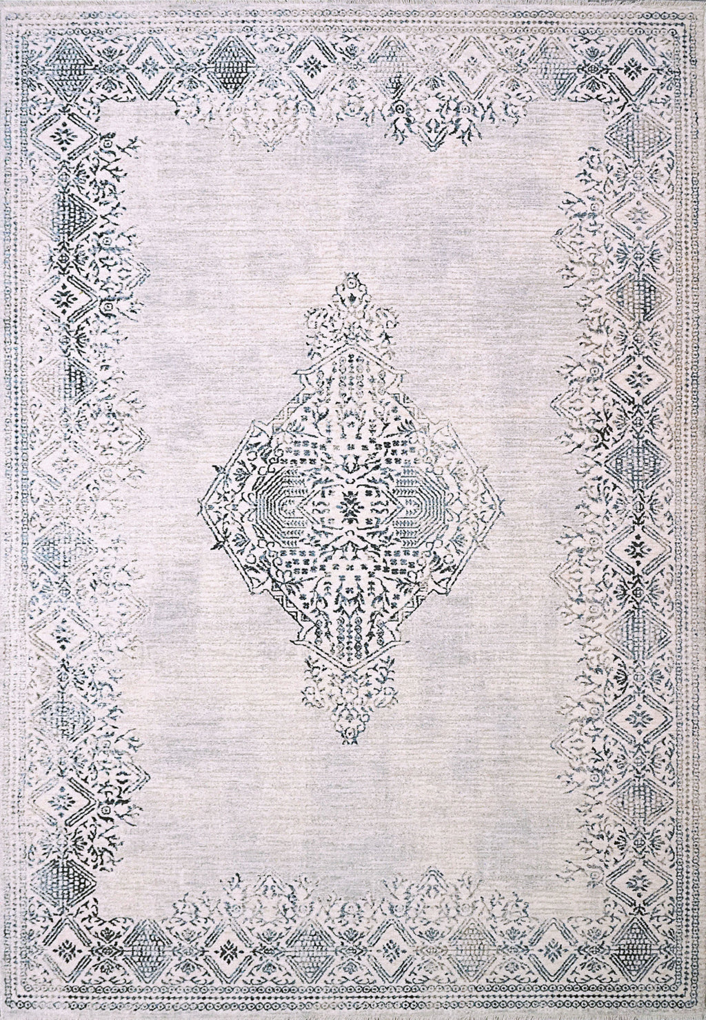 Carson Blue Multi Rug Dynamic Rugs Carson 5226 Ivory/Blue Area Rug – Incredible Rugs and Decor