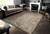 Dynamic Rugs Cullen 5701 Taupe/Brown Area Rug Room Scene Feature