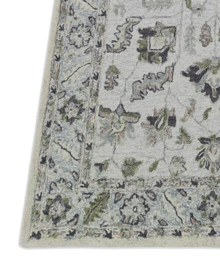 Dynamic Rugs Daisy 9083 Sage/Multi Area Rug Corner Shot