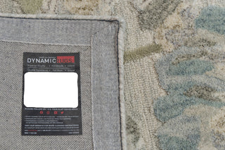 Dynamic Rugs Daisy 9092 Sage/Multi Area Rug Corner Shot
