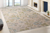 Dynamic Rugs Daisy 9092 Sage/Multi Area Rug Room Scene Feature