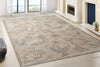 Dynamic Rugs Daisy 9094 Grey/Blue Area Rug Room Scene Feature