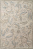 Dynamic Rugs Daisy 9094 Grey/Blue Area Rug main image