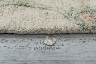Dynamic Rugs Daisy 9095 Beige/Sage/Rust Area Rug Detail