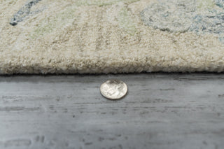 Dynamic Rugs Daisy 9096 Beige/Sage/Blue Area Rug Detail