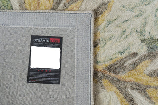 Dynamic Rugs Daisy 9097 Grey/Multi Area Rug Corner Shot